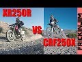 CRF250X vs XR250R RACE - Head to Head Showdown!