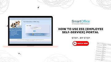 How to Use ESS (Employee Self-Service) Portal | SmartOffice HRMS | Step-by-Step Guide