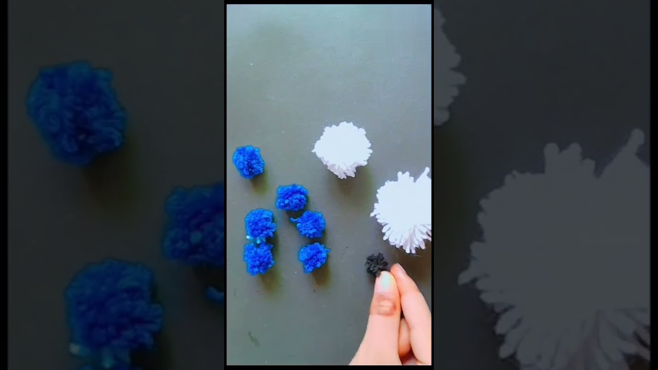 make cute teddy bear with wool 