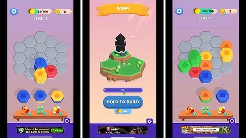 Royal Hexa Puzzle (IOS Gameplay)