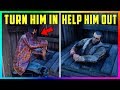 What Happens To The Man Stuck On The Toilet If You TURN HIM IN Or HELP HIM In Red Dead Redemption 2?