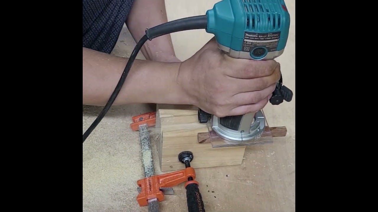 DIY 주먹장 맞춤 지그 만들기  DIY simple joint 전통 짜맞춤 사괘짜맞춤 