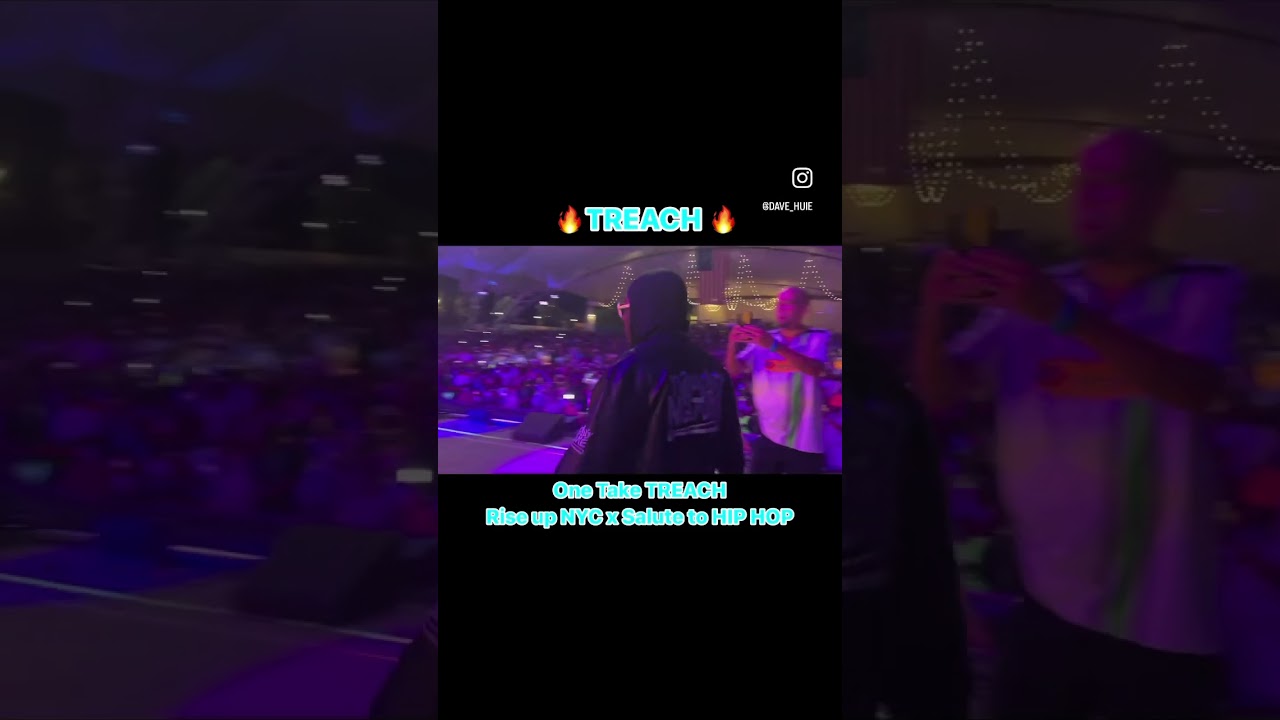 Viok Marketing presents TREACH for Rise Up NYC. Salute to Hip Hop Dave Huie