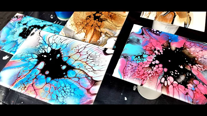 #132 Tecnica Bloom - RICETTA Facile! Fluid Paintin...