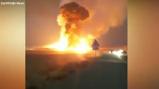 EarthPedia News [Explosion] MASSIVE Explosion Hits Taraz, Kazakhstan - 26 Aug. 26 Таразда жарылыс