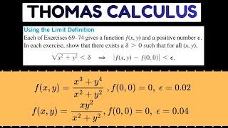 Limit Definition | Epsilon Delta Proof Examples | Advanced Calculus Backlog Crash Course AMU