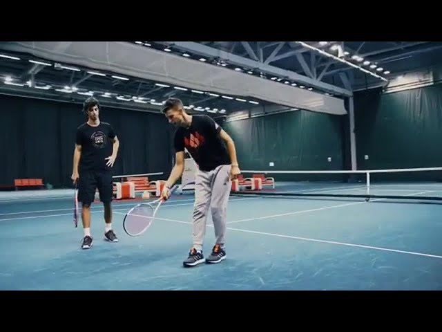 Watch Thiem's Racquet Tricks In St. Petersburg 2018