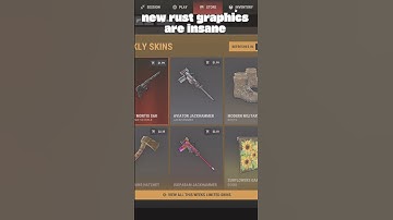 NEW RUST GRAPHICS FOR PC  #rust #csgo #facepunch #gaming #edit