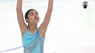 Adeliia Petrosian's (Аделия Тиграновна Петросян) Free Program at Omsk 2023