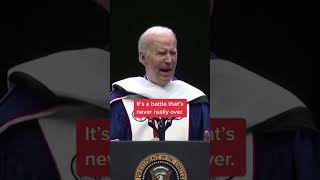 Biden calls white supremacy "the most dangerous terrorist threat to our homeland" #shorts