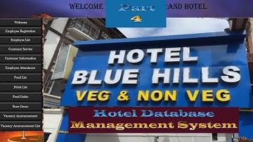 Hotel Database Management System Using MS ACCESS Part 4: Creating Report and Finalizing