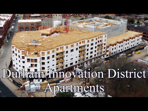 Durham Innovation District Apartment Complex Construction - Durham, NC