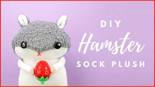 DIY Hamster Plush | DIY Hamster Sock Plush | DIY Hamster Toy