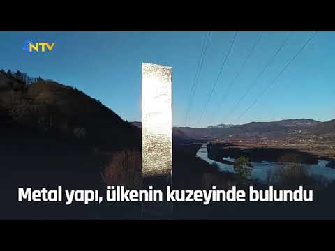 NTV | Gizemli 'monolit' şimdi de Romanya'da ortaya çıktı