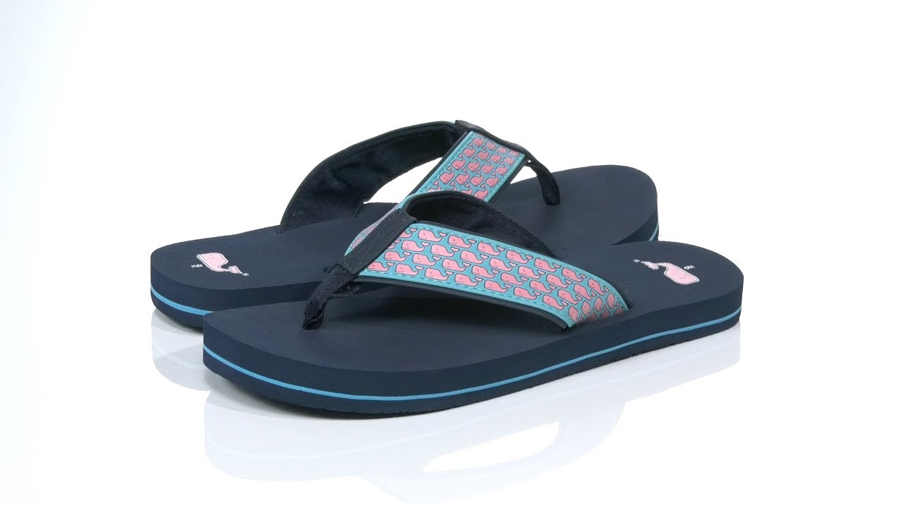 Vineyard Vines Whale Classic Flip Flop SKU: 9572383