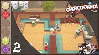Overcooked #2 Making Burgers!