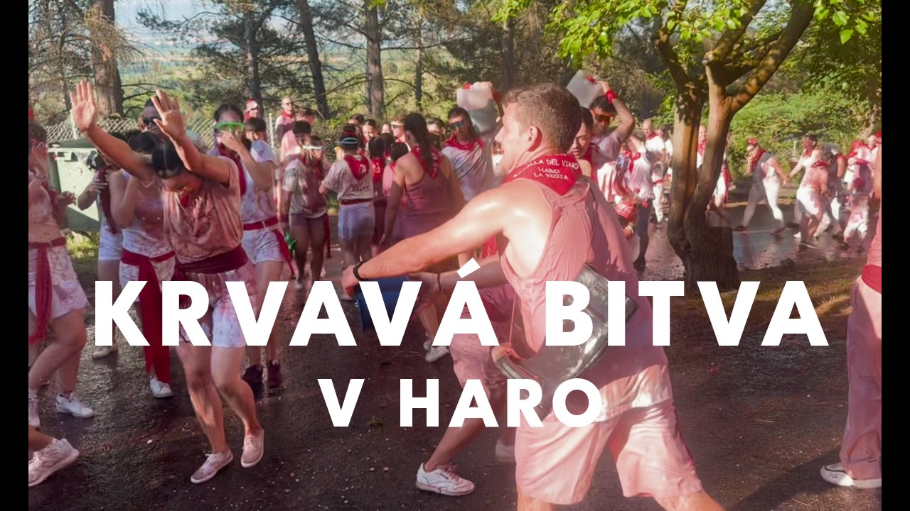 Krvavá bitva v Haro: Nejšílenější vinařský festival na světě | Eurocykl Herdegen