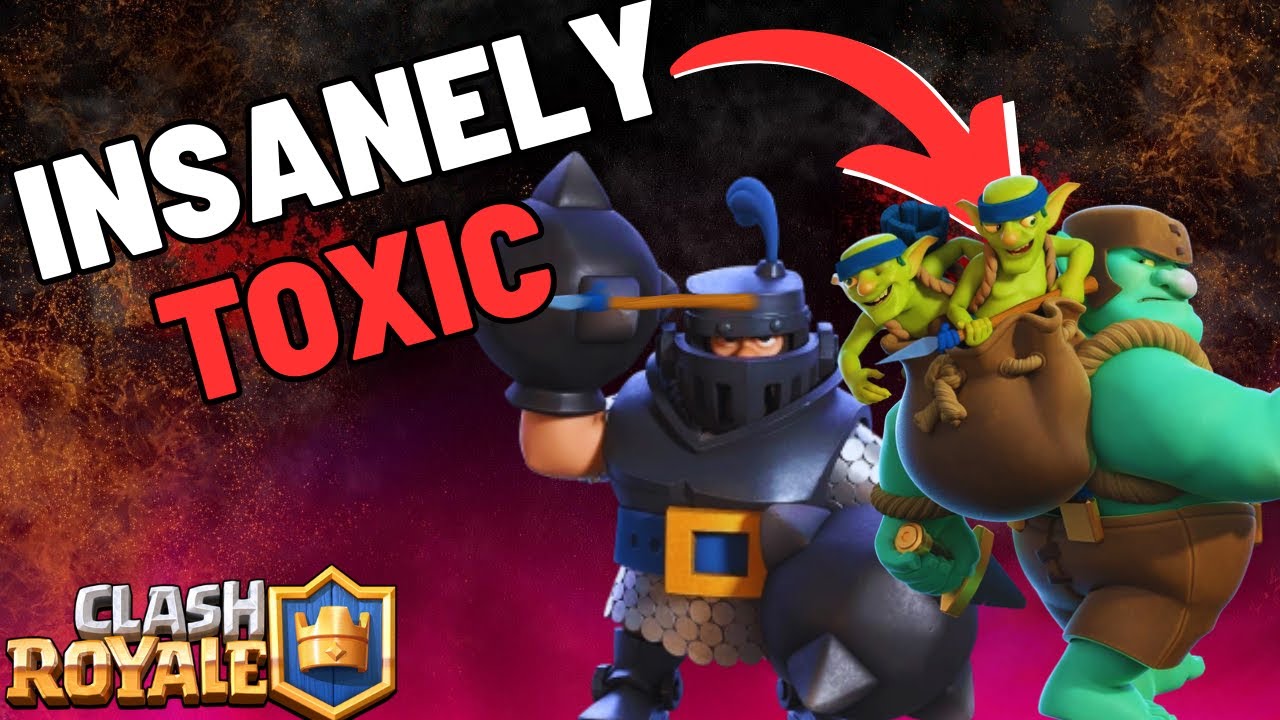 *TOXIC* Mega Knight Deck Is Number 1 In The World Clash Royale YouTube
