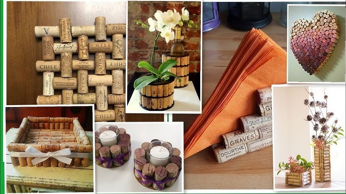 Wine Cork Crafts and DIY Decorating Projects - Addicted 2 Decorating®