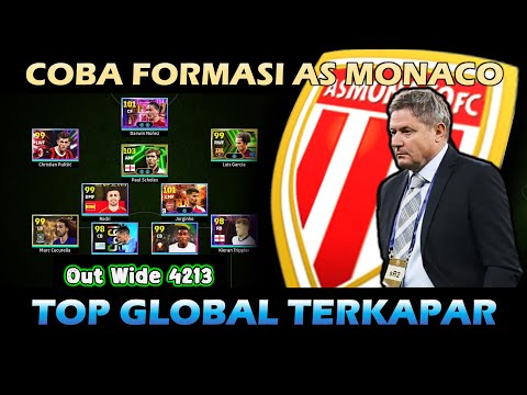 amin4d x aakasino - COBA TAKTIK AS MONACO | FORMASI OUT WIDE EFOOTBALL 2025 PS4, PS5, PC DAN XBOX