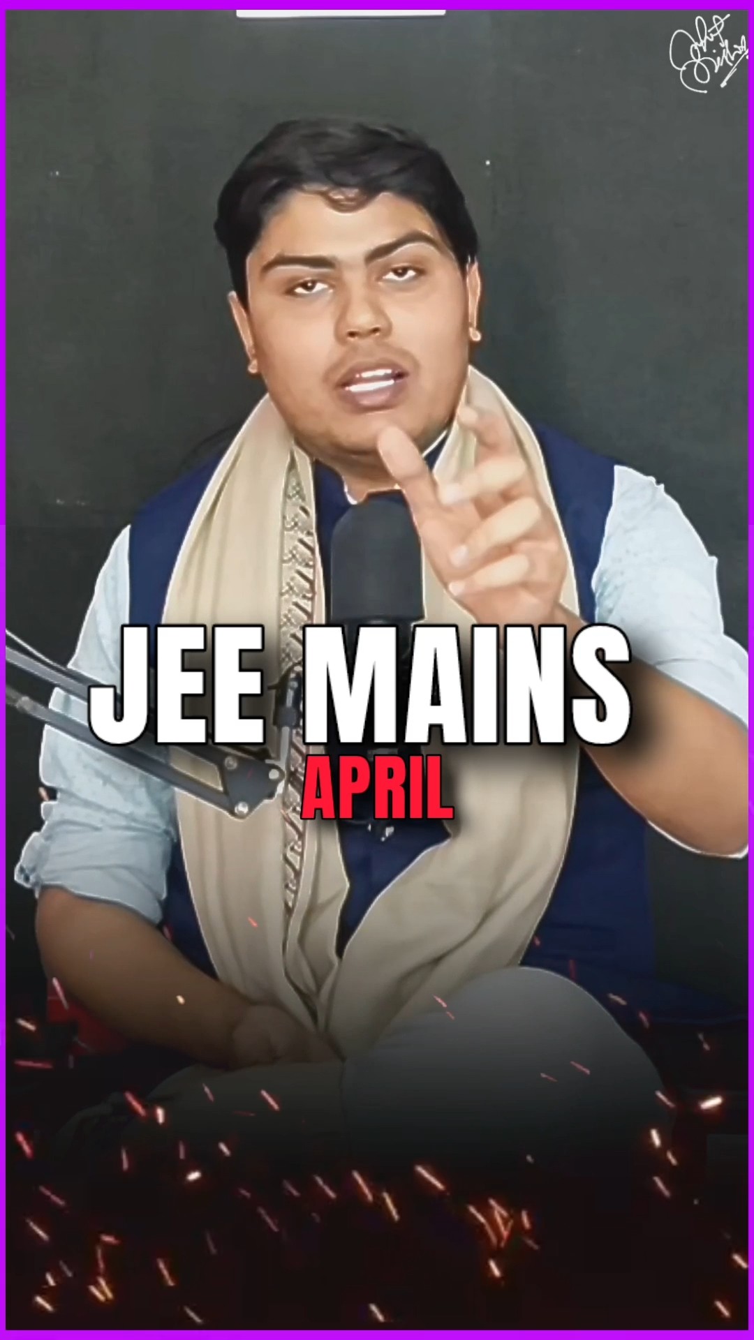 JEE MAINS APRIL 2025 | Strategy | Snehit Mishra
