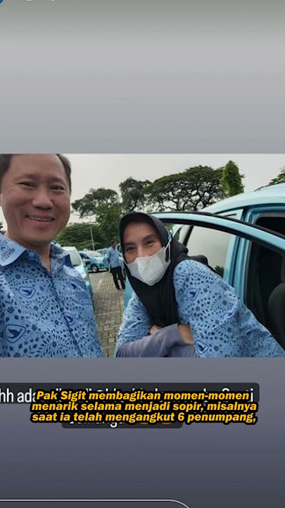 Viral! Bos Blue Bird Nyamar Jadi Driver Taxi