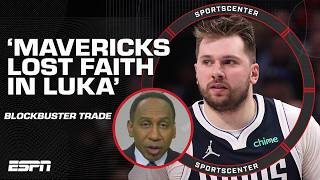 Thumbnail for The Mavericks LOST ALL FAITH IN LUKA 🗣️ - Stephen A. reacts to BLOCKBUSTER TRADE | SportsCenter