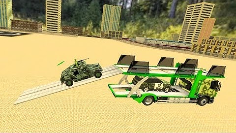 Army Transport Truck Simulator | gameplay walkthrough part 1 | Red Chilli Gaming | Android iOS