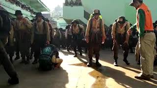 Setelah Sampai Di Sambut Meriah Dengan Sholawat Diklatsar Xi Asipa Annur 2019