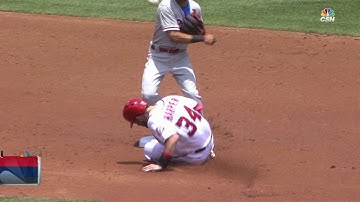 PHI@WSH: Galvis begins an inning-ending double play