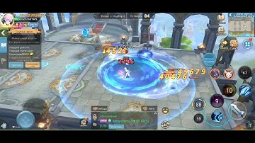 Mage Saviour 4 vs Archer Revelation. Guardians of Cloudia. Epic PVP. We died both xD