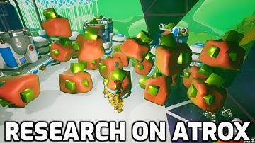 Astroneer 2021 - Collecting research items on Atrox