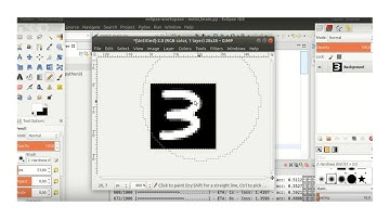 tensorflow tf.keras mnist with tensorflow functions and self written digits numbers