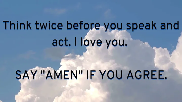 Today message of GOD (May 2022)