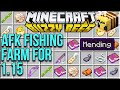 Minecraft 1.15 AFK Fishing Farm Tutorial For The Buzzy Bees Update