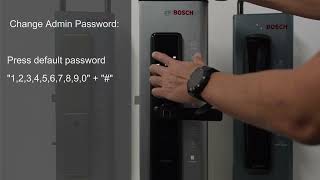 Bosch ID30B - Card Registration Procedure