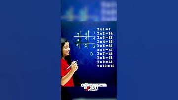 7 ന്റെ Multiplication Easy ആയി പഠിക്കാം !