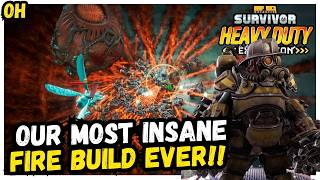 Our Most INSANE Fire Build Ever!! Deep Rock Galactic Survivors! screenshot 3