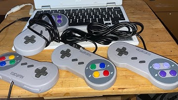Kiwitata SNES and Super Famicom USB Controller Test and Review
