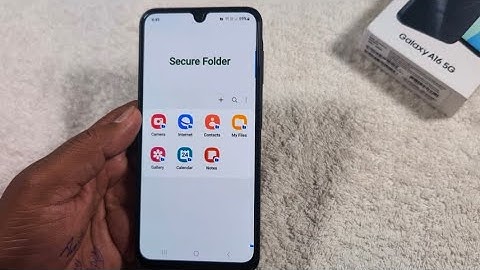 How to Setup Secure Folder in Samsung A56 and A16