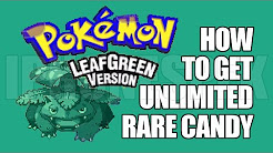 How to get Unlimited Rare Candy Pokemon Leaf Green GBA4IOS iOS 11 10 9 iPhone iPad