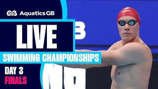  Swimming Finals  Day Three 16th April  Aquatics Gb Swimming Chdanionships 2026