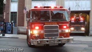 Engine 8 + Ladder 1 Boston Fire Department