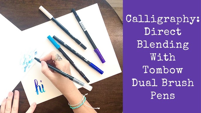 Calligraphy: Basic Lettering With Tombow Dual Brush Pens