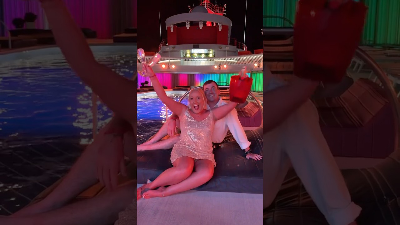 Shake for Champagne on Virgin Voyages