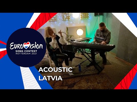 Samanta T?na - Acoustic version of The Moon Is Rising - Latvia ?? - Eurovision 2021