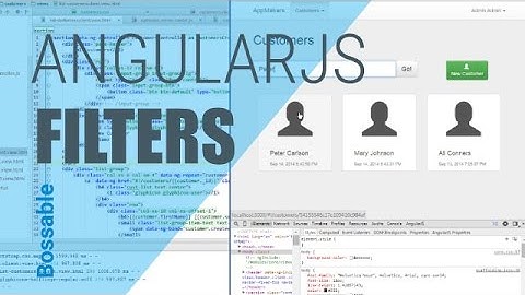 Bossable.com - MEAN Stack: 18 - Customer Search using AngularJS Filters