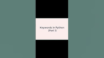 How to implement keywords and , or , not in Python #pythonprogramming #python3 #shortvideo