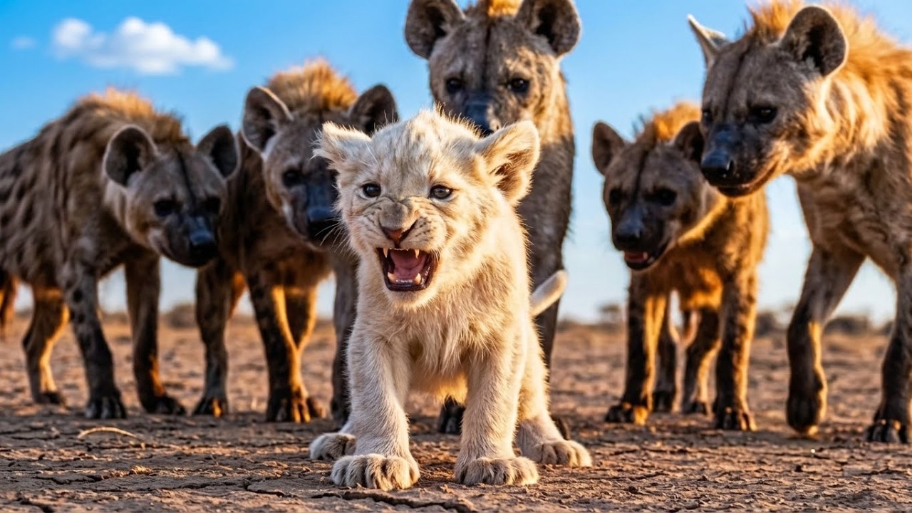 Белый львенок умолял человека о помощи. И началось невероятное путешествие!