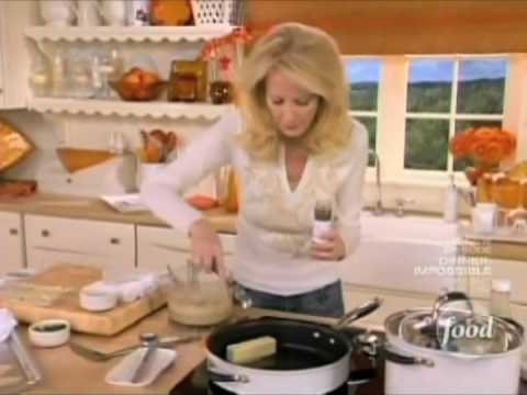 Sandra Lee - White Bean Ravioli with Brown Butter and Caper Sauce